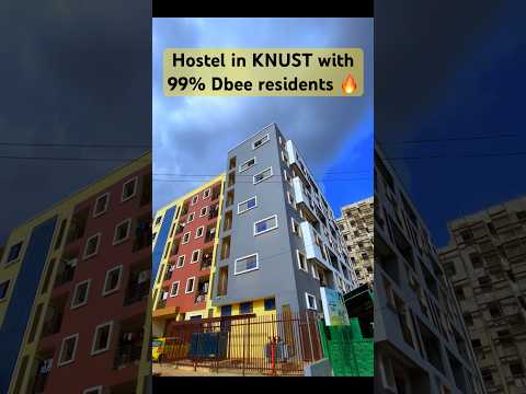 The best and tallest hostel structure at KNUST 🔥🔥🔥 #apartments #estate #promotions #Ghana #KNUST