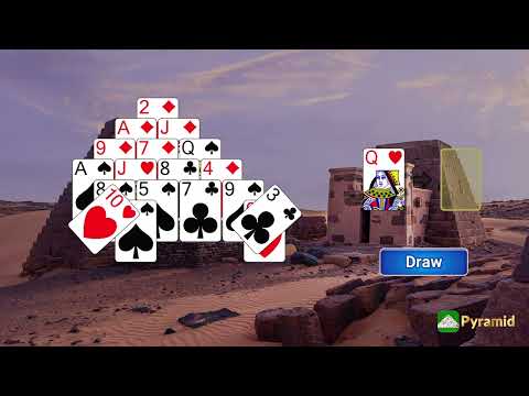 Pyramid Solitaire - Card Games Video