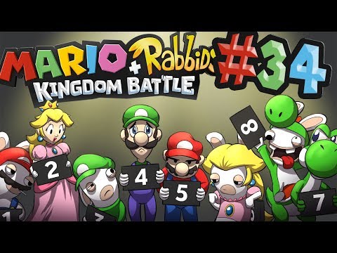 World 4! Lava Hurts. ►Mario + Rabbids◄ Pt 34