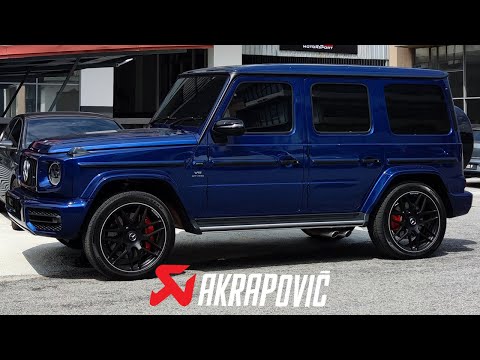 2020 MERCEDES AMG G63 W463A AKRAPOVIC EXHAUST | OPF DELETE STAGE 2 | BEST EXHAUST FOR G63