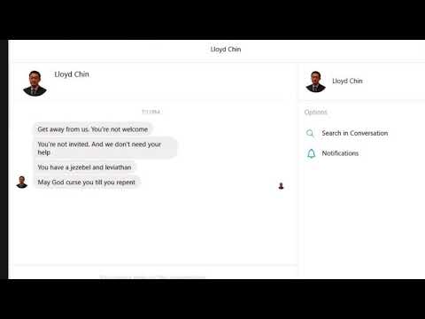Lloyd Chin [Test of Believers] Said "May God Curse You..." For Leaving His Zoom Group