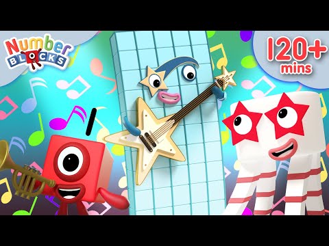 EVERY Numberblocks Song EVER! | 3 Hour Compilation | 123 - Numbers Cartoon For Kids​