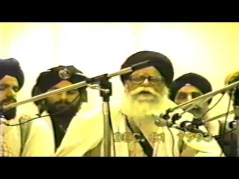 Giani Amolak Singh Jee (UK) -Toronto Raensabaayee Keertan 31 December 1993
