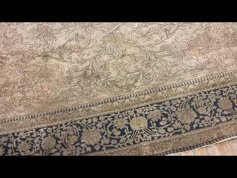 19th Century Persian Mohtasham Kashan Carpet #18287 -*
