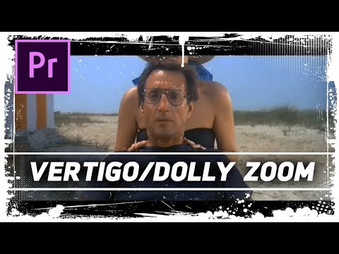 Vertigo/Dolly Zoom Effekt einfach selber machen || Premiere Pro Tutorial