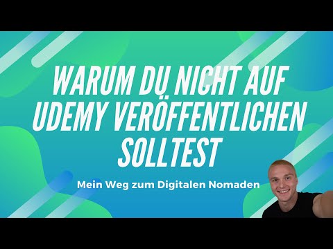 Warum Udemy die falsche Plattform für dich ist
