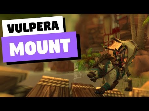 Vulpera Racial Mount Preview | WoW Patch 8.3 | World of Warcraft - Visions of N’Zoth