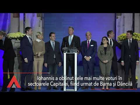 Stiri Mediafax  11 Noiembrie - Iohannis, câștigător în toate sectoarele Capitalei