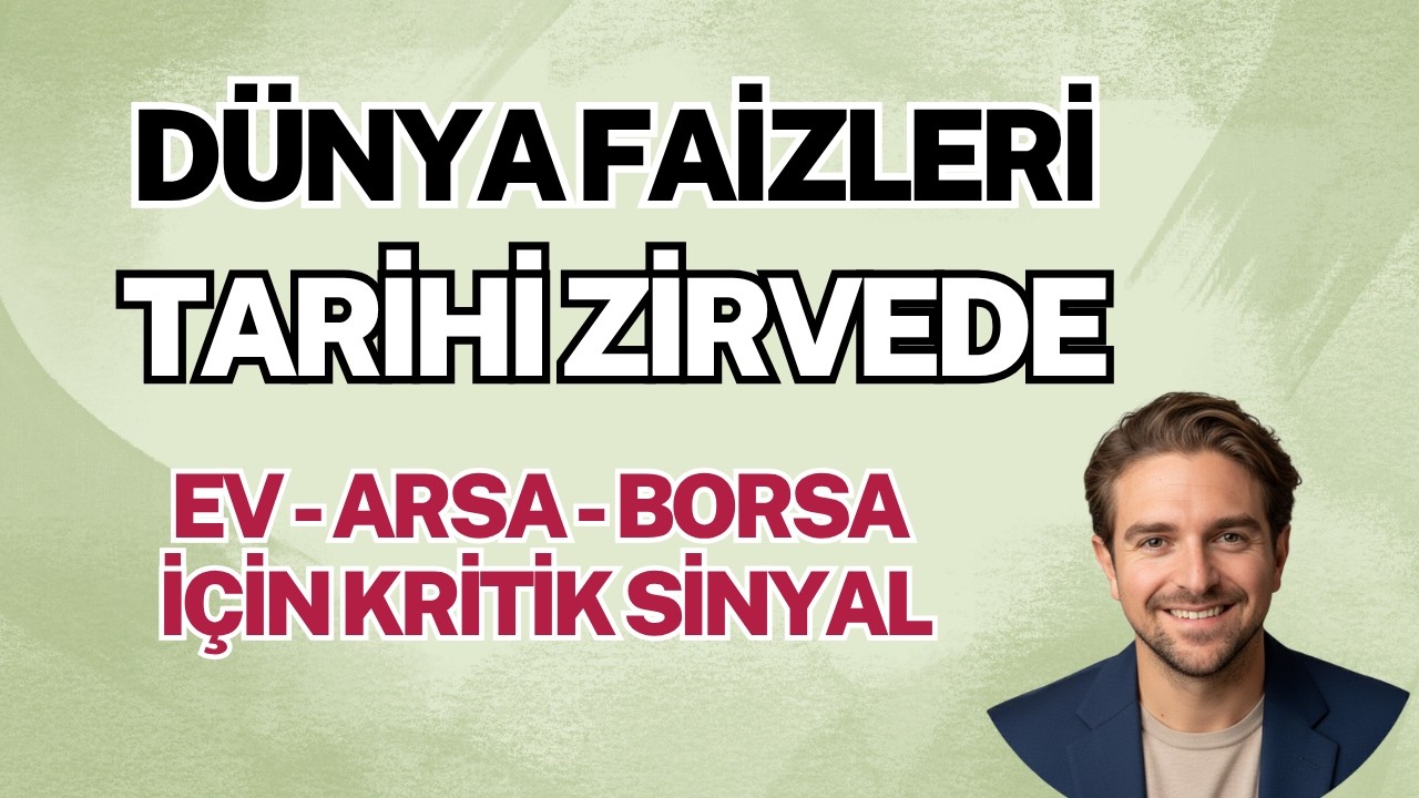 Ev-Arsa-Borsa Bu Sırayla Hareket Edecek