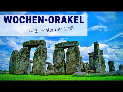 Wochen-Orakel vom 7.-13. September 2015 - Conny Koppers