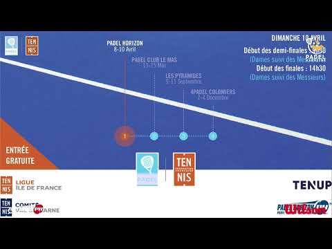 FFT PADEL TOUR Padel Horizon 2022 - Phases de poules