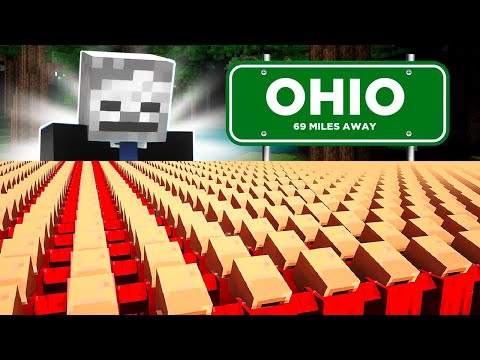 I Took 1,000,000 Villagers to OHIO