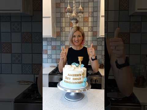 First Holy Communion Cake