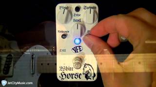 Video thumbnail for VFE Pedals White Horse Optical Compressor by JetCityMusic