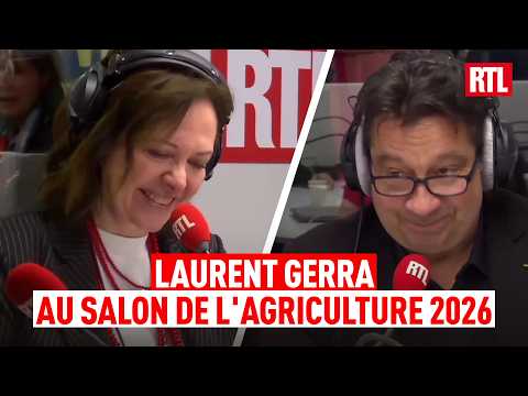 Laurent Gerra at the 2026 Paris International Agricultural Show