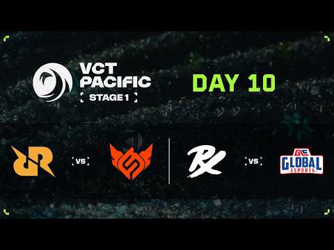 RRQ vs FS / PRX vs GE - VCT Pacific - Stage 1 - Group Stage - Day 10