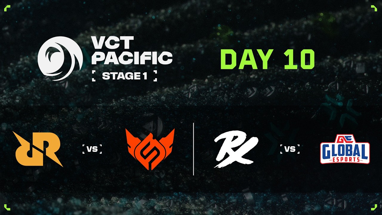 RRQ vs FS / PRX vs GE - VCT Pacific - Stage 1 - Group Stage - Day 10