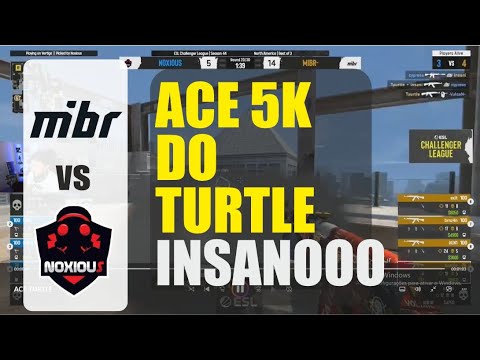 MIBR VS NOXIOUS 13/02/2023 [ACE CLUTH INSANO DO TURTLE]