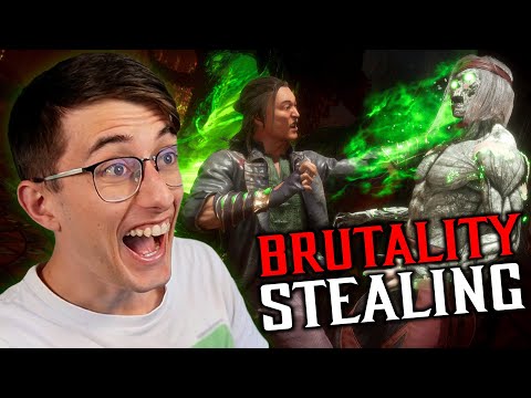 Stealing EVERY BRUTALITY in Mortal Kombat 11 (Challenge)