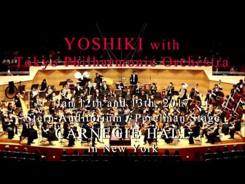 SOLD OUT! YOSHIKI CLASSICAL SPECIAL ft. Tokyo Philharmonic Orchestra at Carnegie Hall