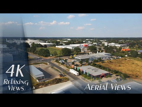 Silent Impressions: Ahrensburg, Schleswig-Holstein, Germany - Gewerbegebiet - 4K UHD 60p