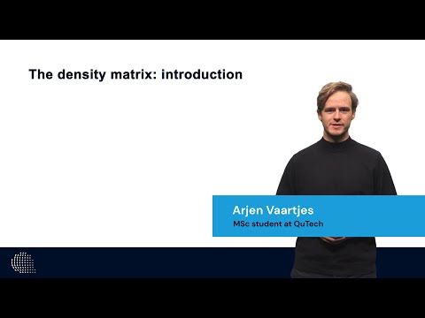 The Density Matrix - An Introduction