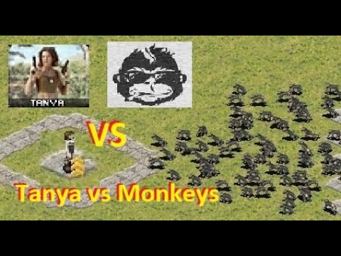 How many Monkeys can Tanya stop? - RedAlert 2 Yuri's Revenge