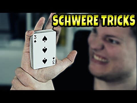 5 schwierige Kartentricks für Fortgeschrittene - TOP 5 mit MrTriXXL