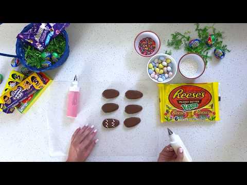 Easy At-Home Egg Decorating with REESE'S Peanut Butter Eggs