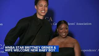 Brittney Griner and wife welcome baby boy