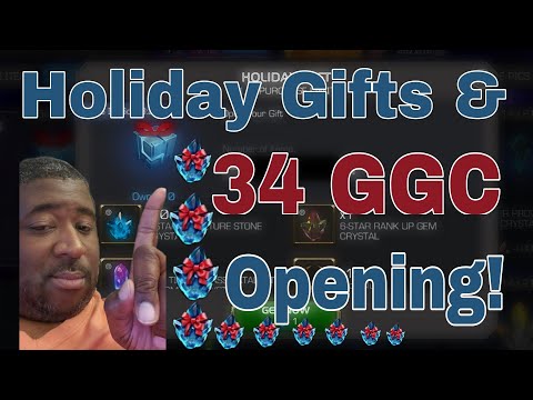 Holiday Stuff and 34 GGC | Marvel Contest of Champions