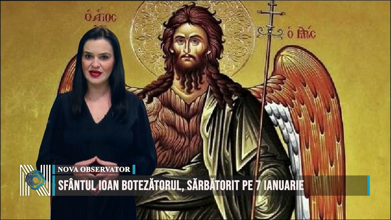 Sfântul Ioan Botezătorul, sărbătorit pe 7 ianuarie