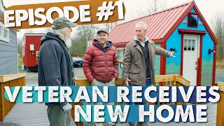 A Christmas Miracle - 80 yr old Veteran Gifted a New Tiny House | Tiny House Revival