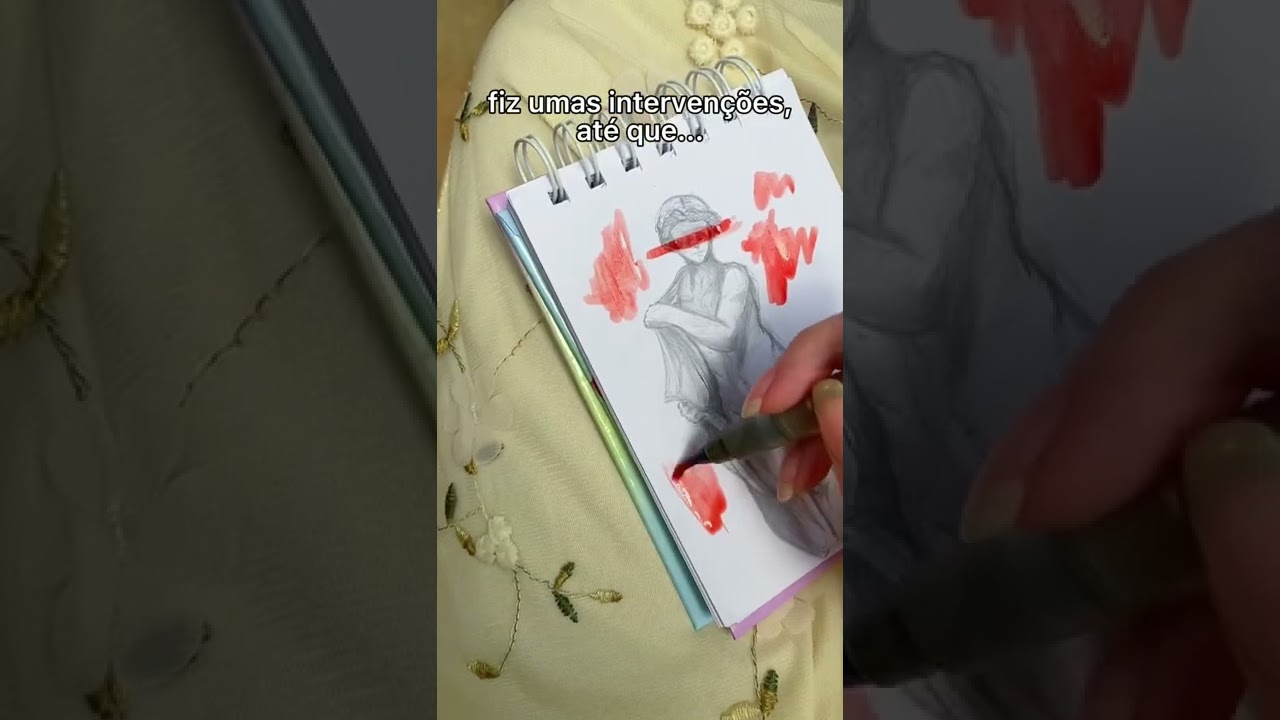 FUI DESENHAR UMA OBRA NA FRANÇA, ATÉ QUE... #shorts