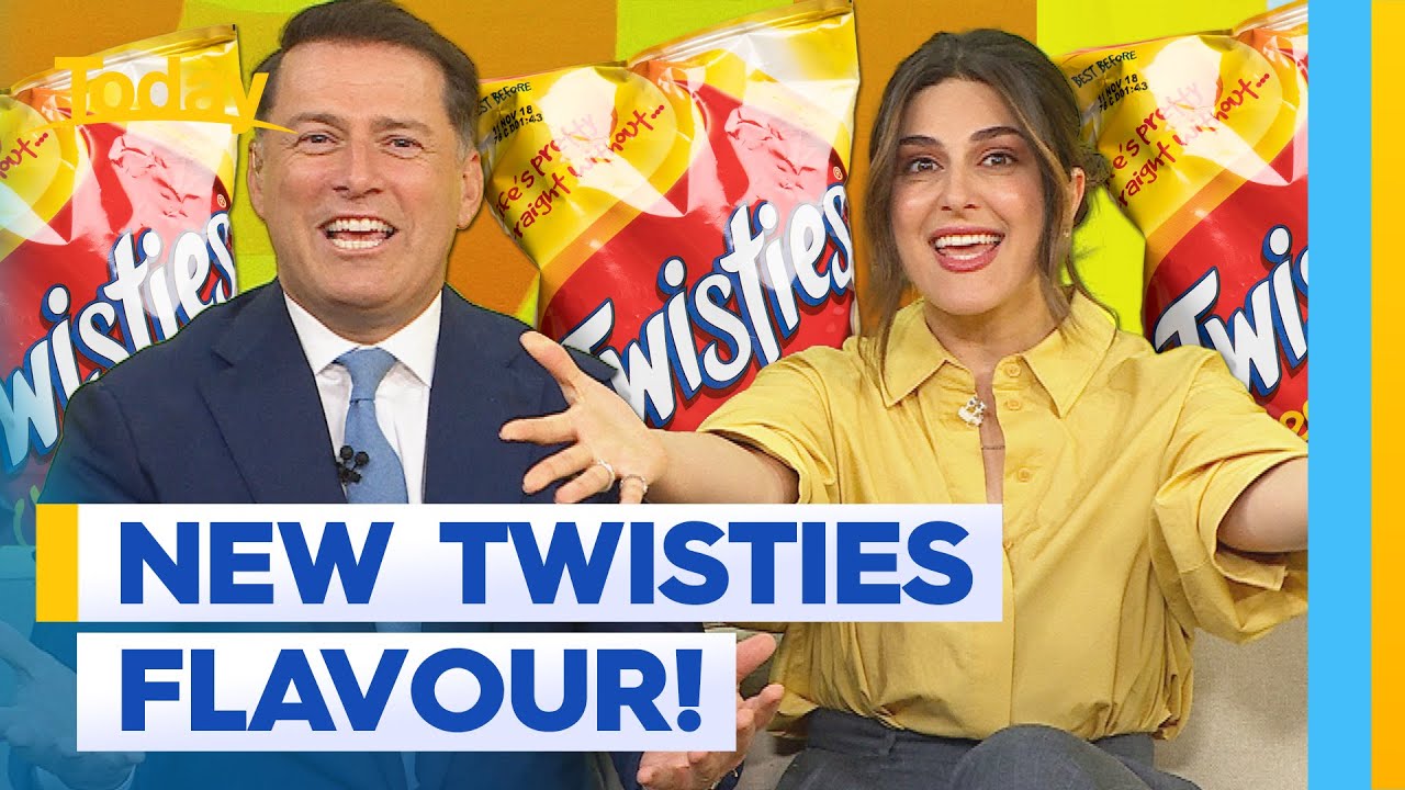 Today hosts try new Twisties combo flavour | Today Show Australia