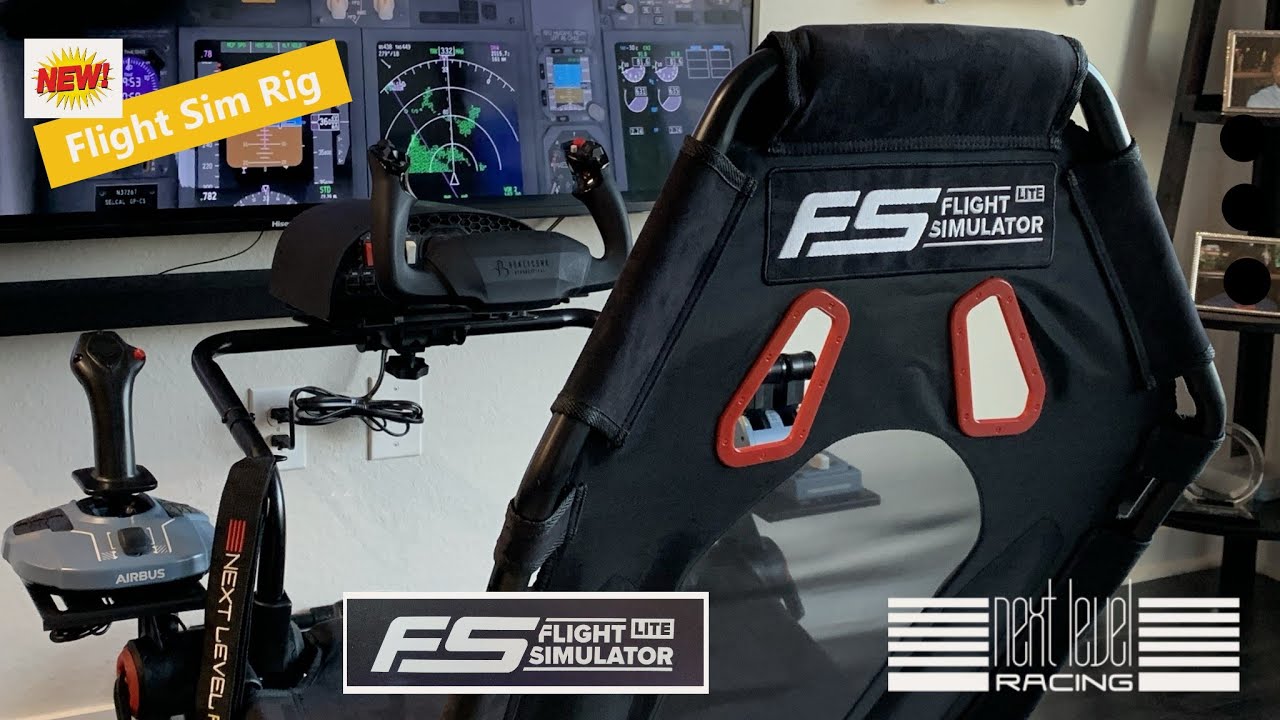 Simulateur de vol - FlightSim Pro, Dynamique, Next Level Racing