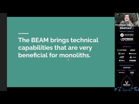 ElixirConf 2020 - Steve Bussey - The Joy of an Elixir Monolith