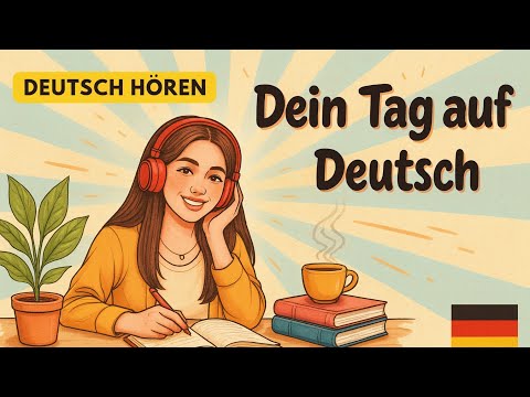 🎧 My day in German – How to talk about your everyday life!