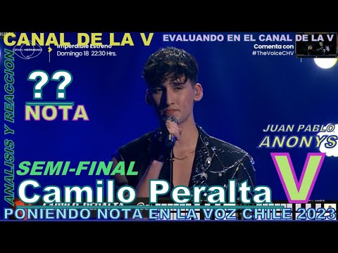 NOTA Semi-Final: Camilo Peralta "TEAM ROYCE" - Too good at goodbye | The Voice Chile 2023