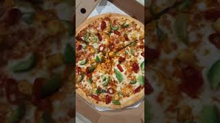 BEST FROM PIZZA HUT- Veggie Lover pizza, Tandoori paneer pizza and Garlic bread #pizzahut #pizza 🍕