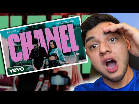 Reaccion a Becky G, Peso Pluma - Chanel (Audio Oficial)