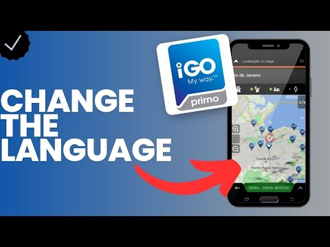 How to change the language in Igo Navigation?