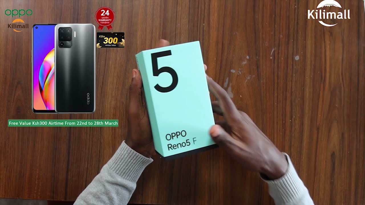 Unboxing the Oppo Reno 5 F by Kilimall