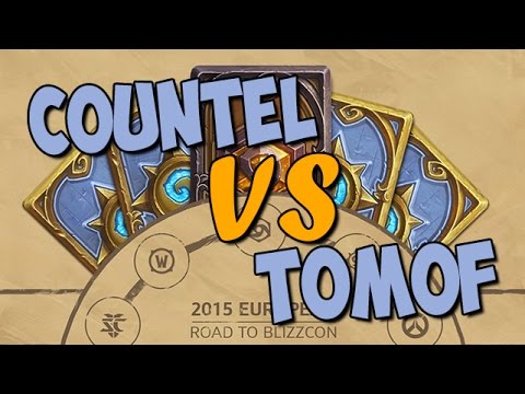 Hearthstone - Tomof vs Countel - 2015 European Road to BlizzCon - Cast Torlk et Marmotte