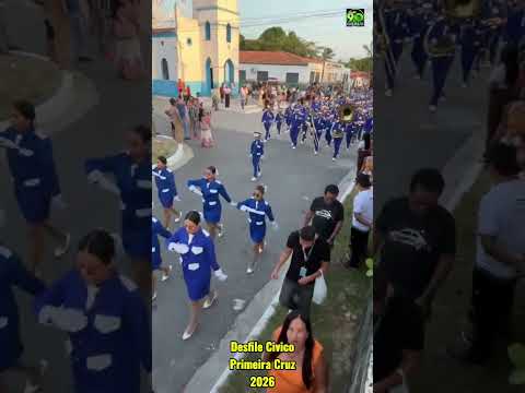 Defile civico 2026 Primeira Cruz-MA