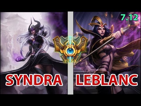Samsung Galaxy Crown Syndra vs Leblanc Mid - Korean Pro Replay