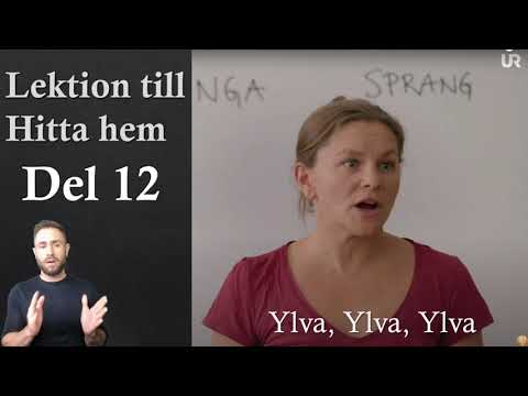 Lektion till "Hitta hem" - Del 12