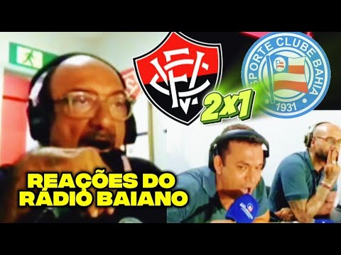 🔥 REACTIONS FROM BAIANO RADIO! VITÓRIA BEATS BAVI 2-1 AND THE FANS GO CRAZY AT BARRADÃO!