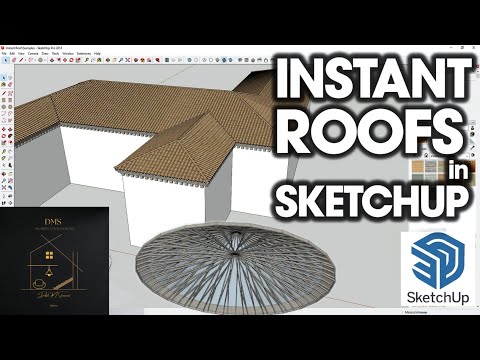 Easy Roof Modeling In Sketchup - 1001bit tools