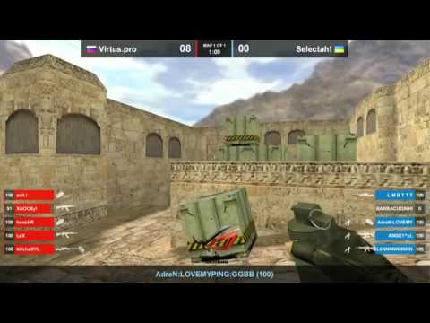 ASUS Open Virtus.pro vs Selectah! @dust2